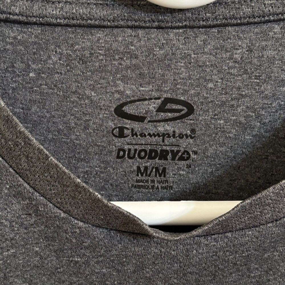 Men's C9 Champion Long Sleeve T-Shirts Medium Blue & Gray - Picture 6 of 8